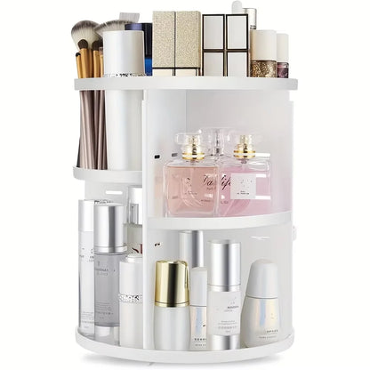 360° Rotating Makeup Organizer, Spinning Bathroom Organizer Countertop, organizer for cosmetics,Cosmetic Holder Shelf