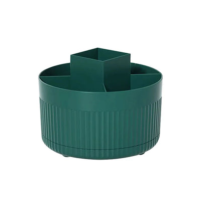 Desktop Rotating Makeup Organizer Cosmetics Storage Box Slot Makeup Versatile Holder for Brushes Office Supplie Bathroom Dresser