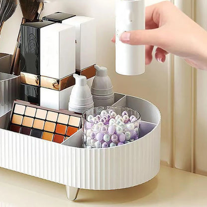 Rotating Makeup Organizer,Large Capacity Cosmetic Display Case, Storage Box Makeup Products Makeup Brushes/Eyeliner